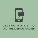 Giving Voice to Digital Democracies logo