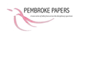 Pembroke Papers, Pembroke College logo